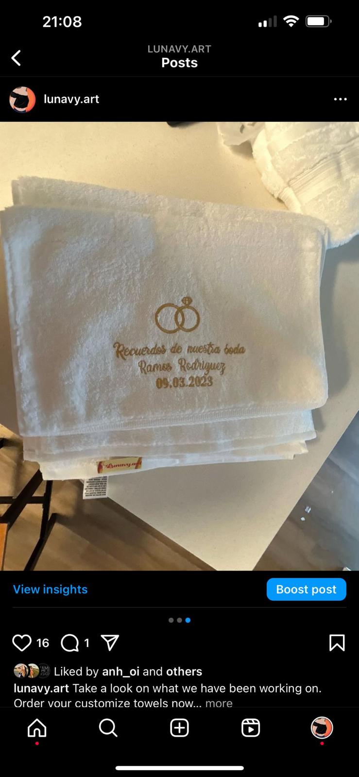 Custom Towels
